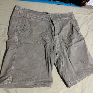 American Eagle Outfitters Olive Green Flat Front Casual Shorts